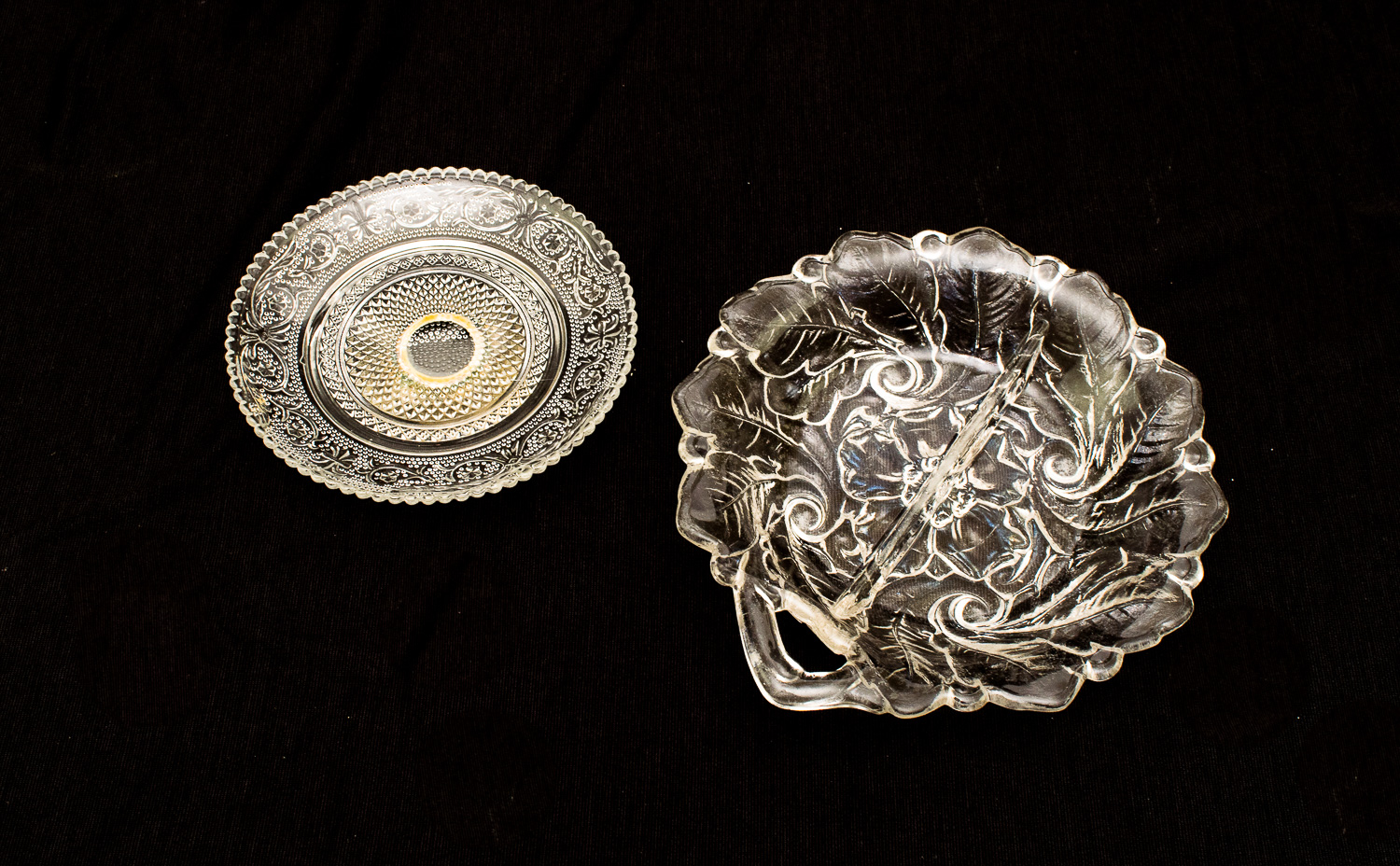 Assortment of Glass Serving Dishes