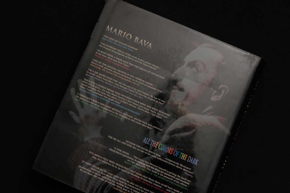 Hardcover "Mario Bava: All the Colors of the Dark"