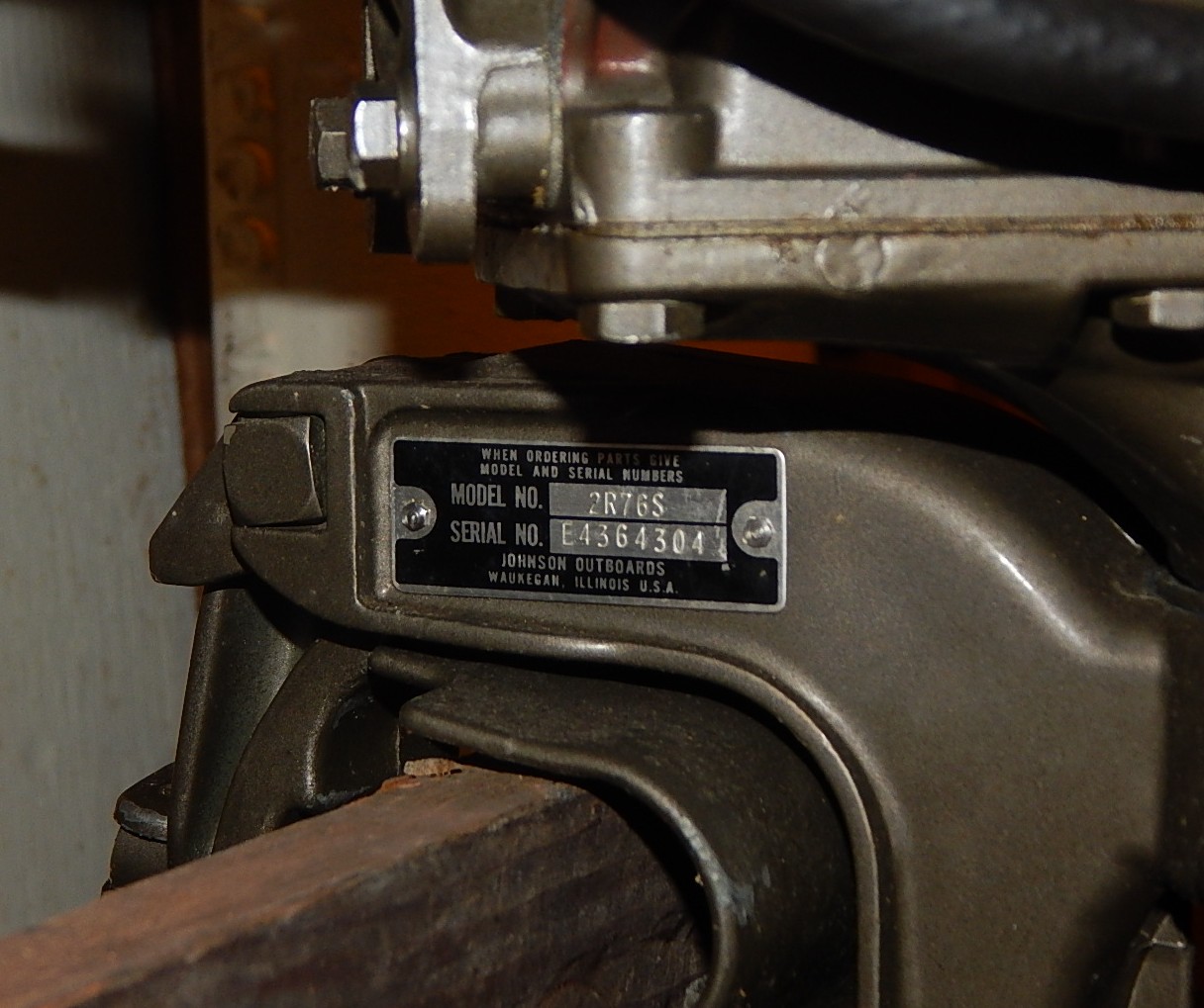 Johnson Outboard Motor 2HP