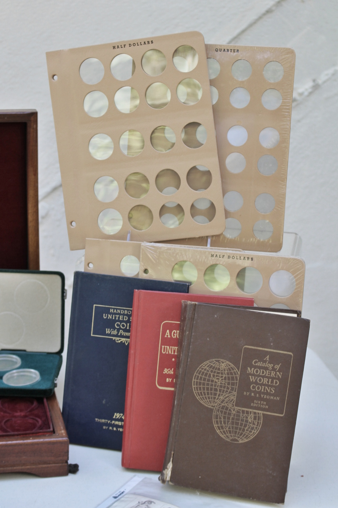 Large Coin Collectors Books and Accessories