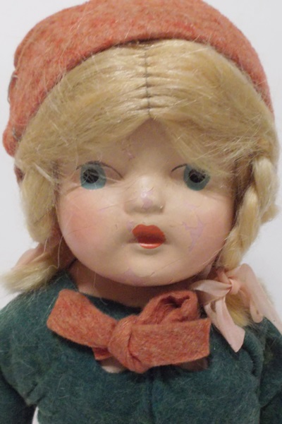 Vintage Sayco Dancing Katharina Wind-Up Doll
