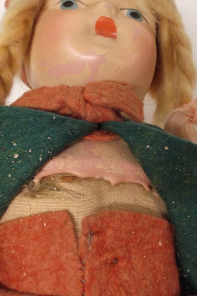 Vintage Sayco Dancing Katharina Wind-Up Doll