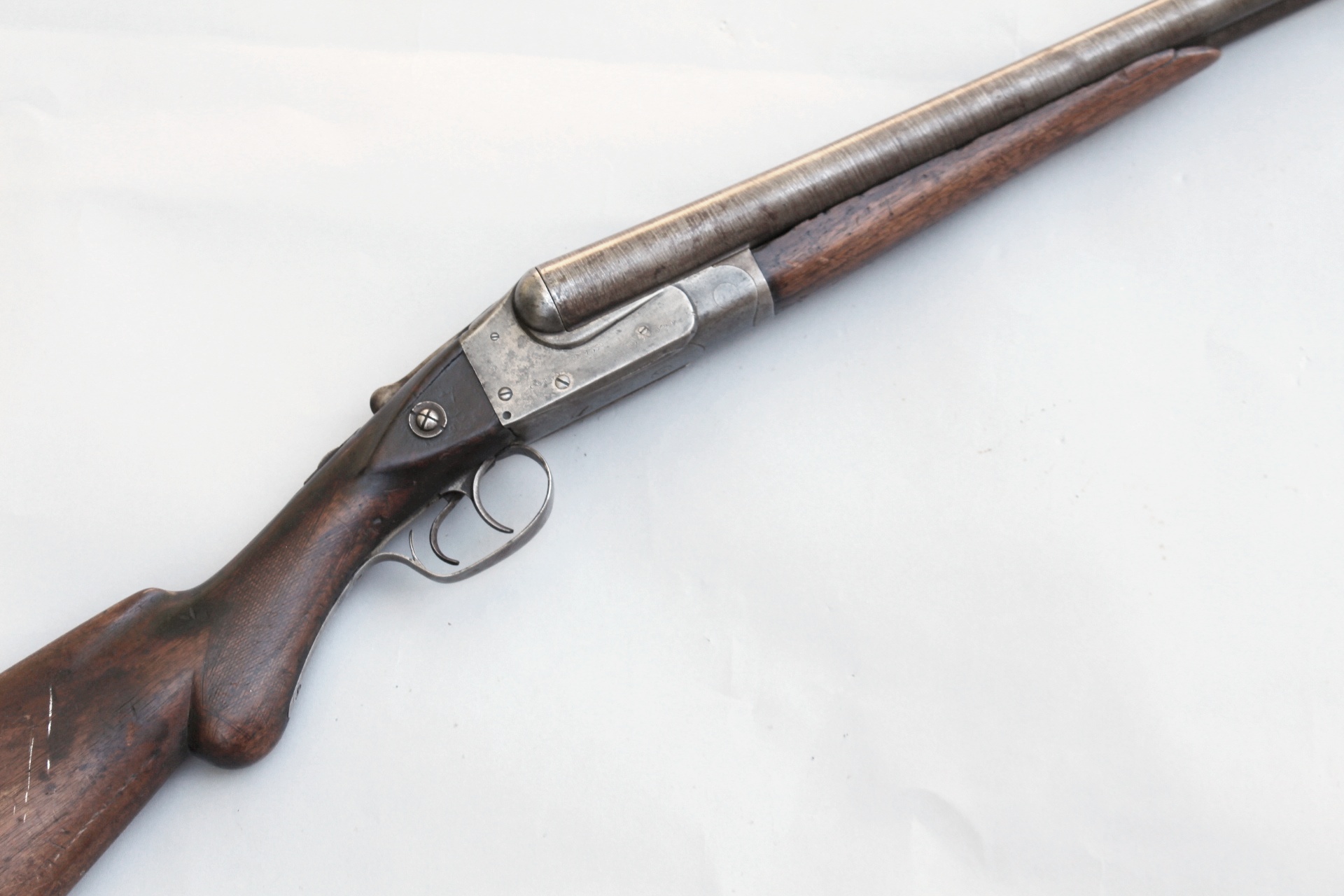 1899 Ithaca Crass Field Grade 12 Ga. Side by Side