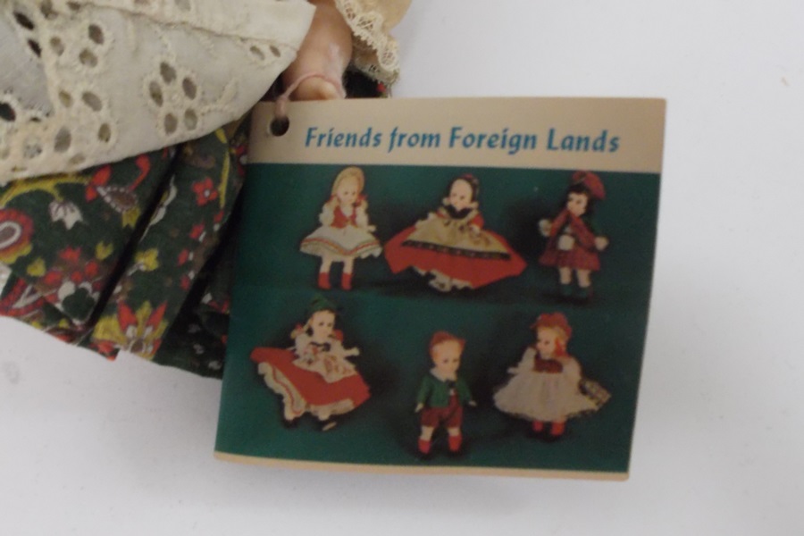 Assortment of Vintage Madam Alexander Friends of Foreign Lands