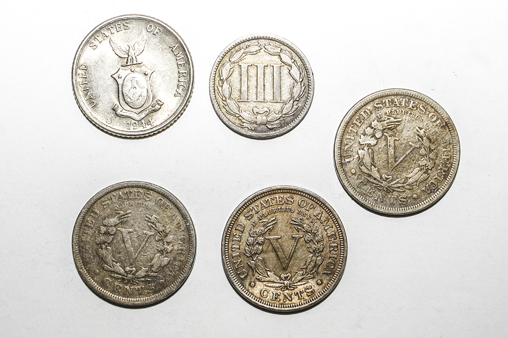 Collection of Antique Nickels