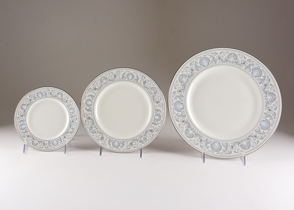 Wedgwood "White Dolphins" Bone China Set