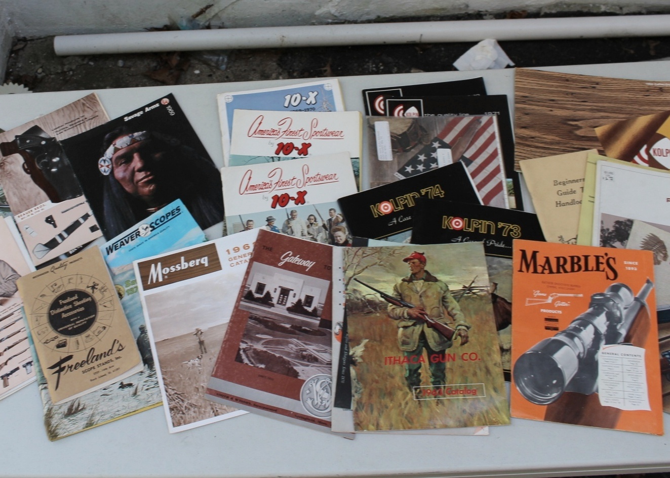 Large Lot of Vintage Firearms Related Material and Books Lot #2