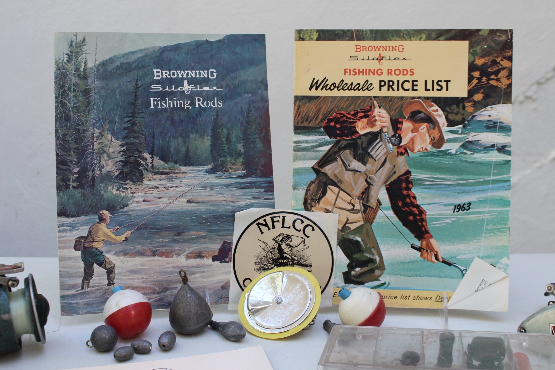 1963-1965 Browning Fishing Rod Catalogs, Vintage Reels and Tackle