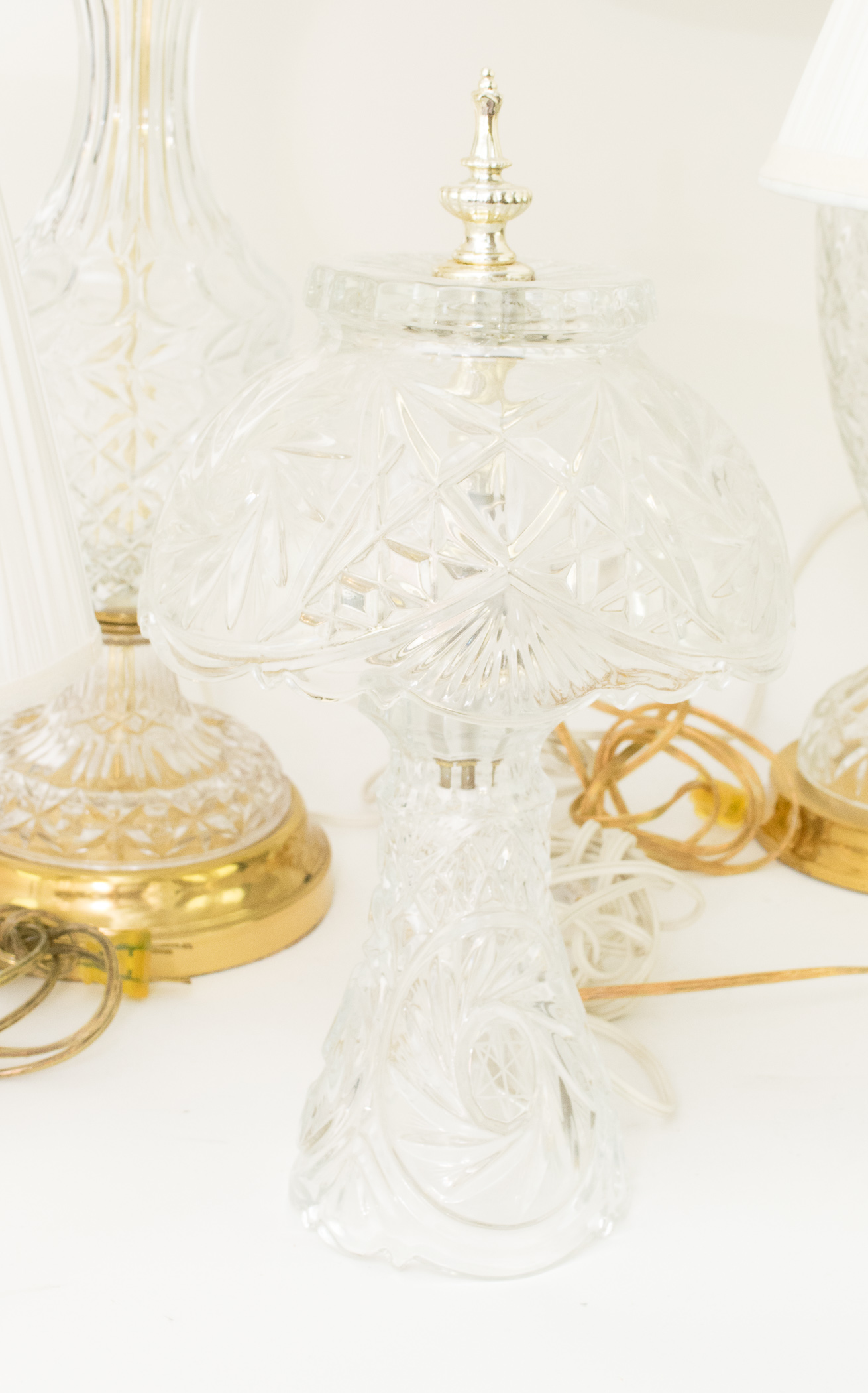 Set of Glass Lamps