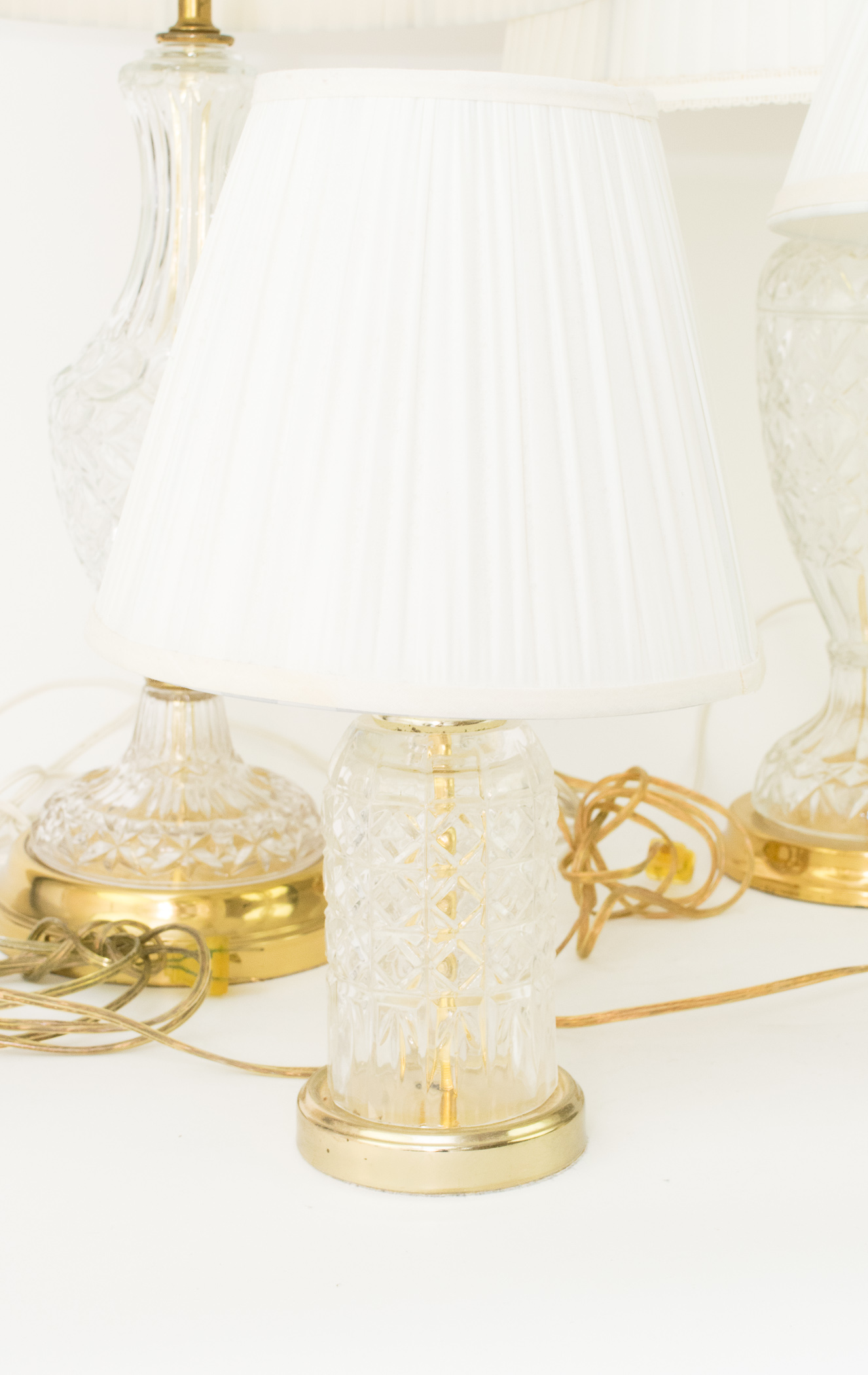 Set of Glass Lamps