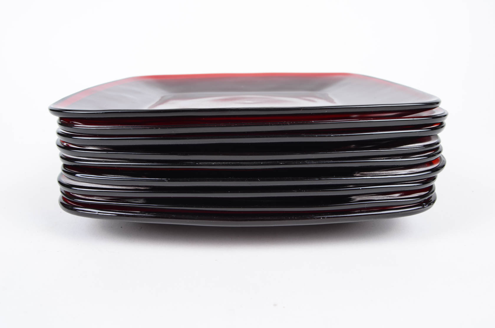 Collection of Ruby Red Dishes