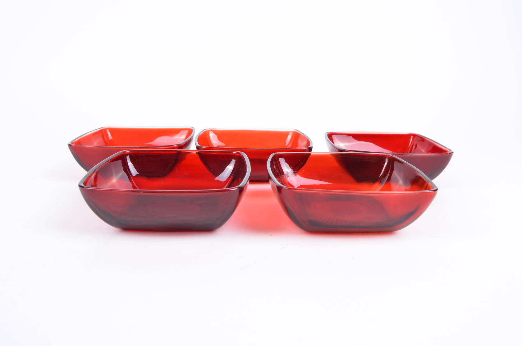 Collection of Ruby Red Dishes