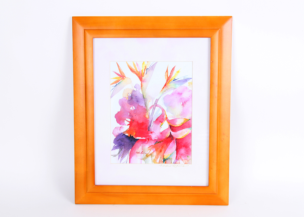 Original Watercolor by Nadine Ramelb