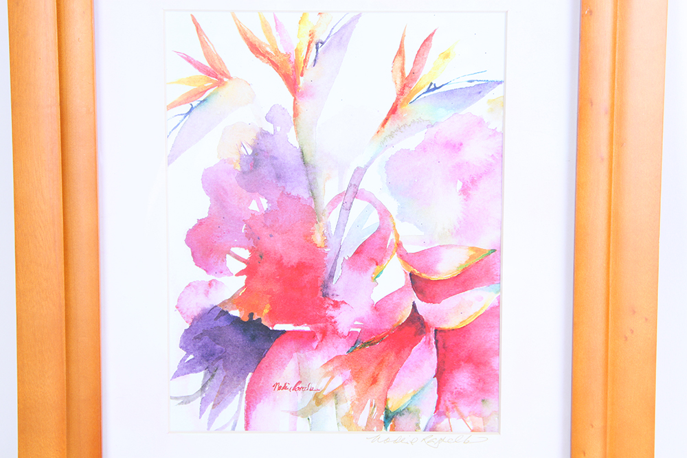 Original Watercolor by Nadine Ramelb