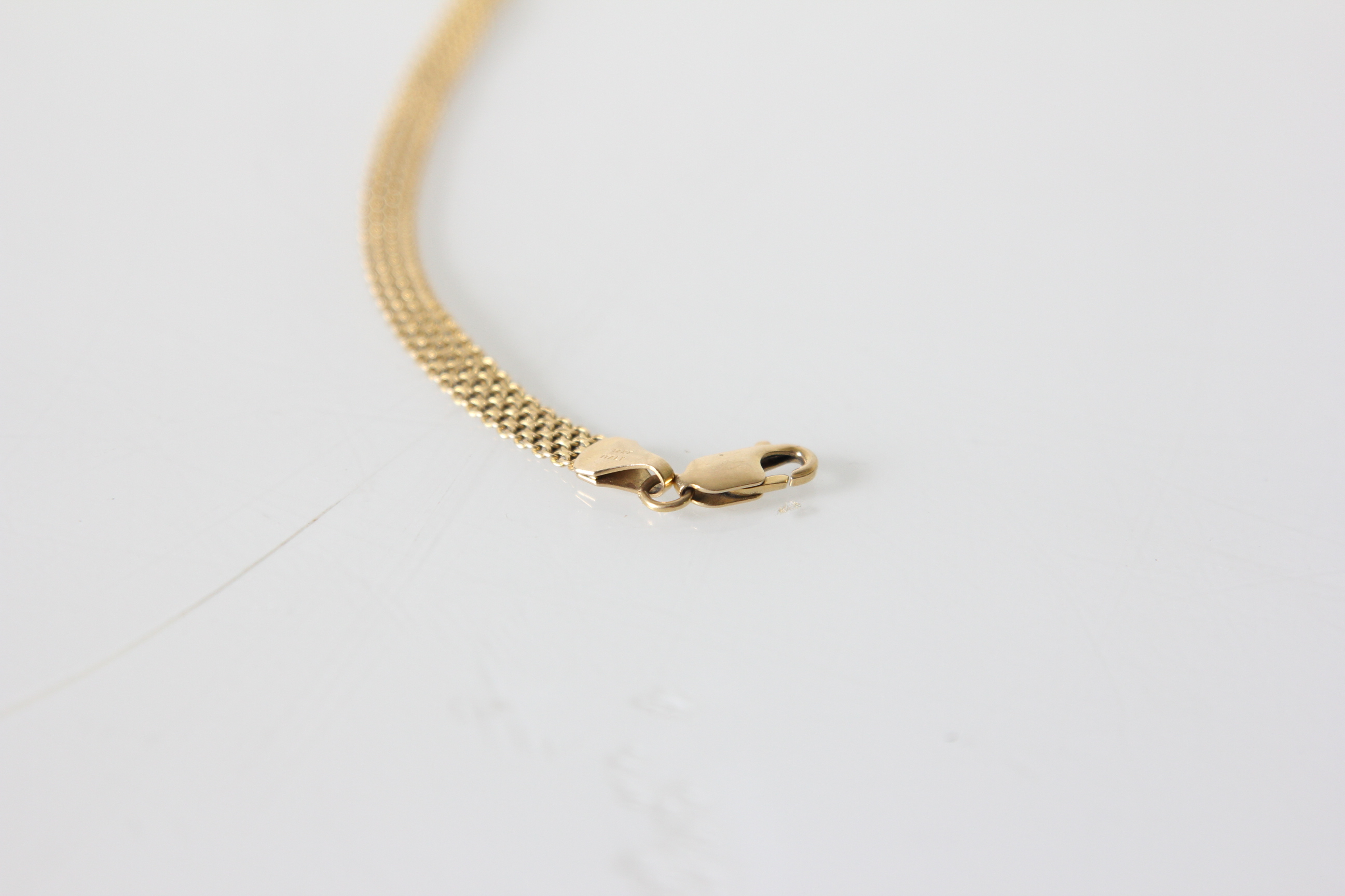 Two 14K Yellow Gold Bracelets