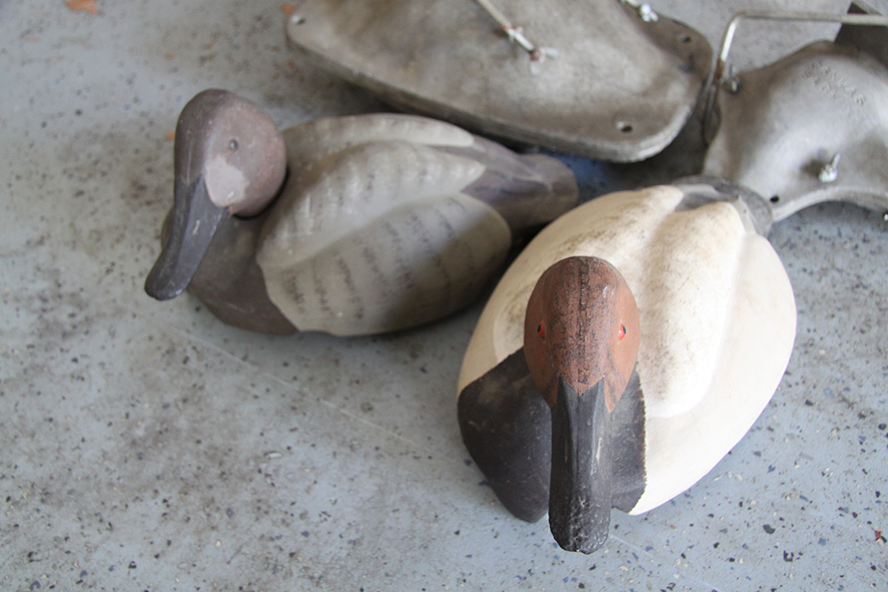 Large Diver Cement Duck Decoy Mold