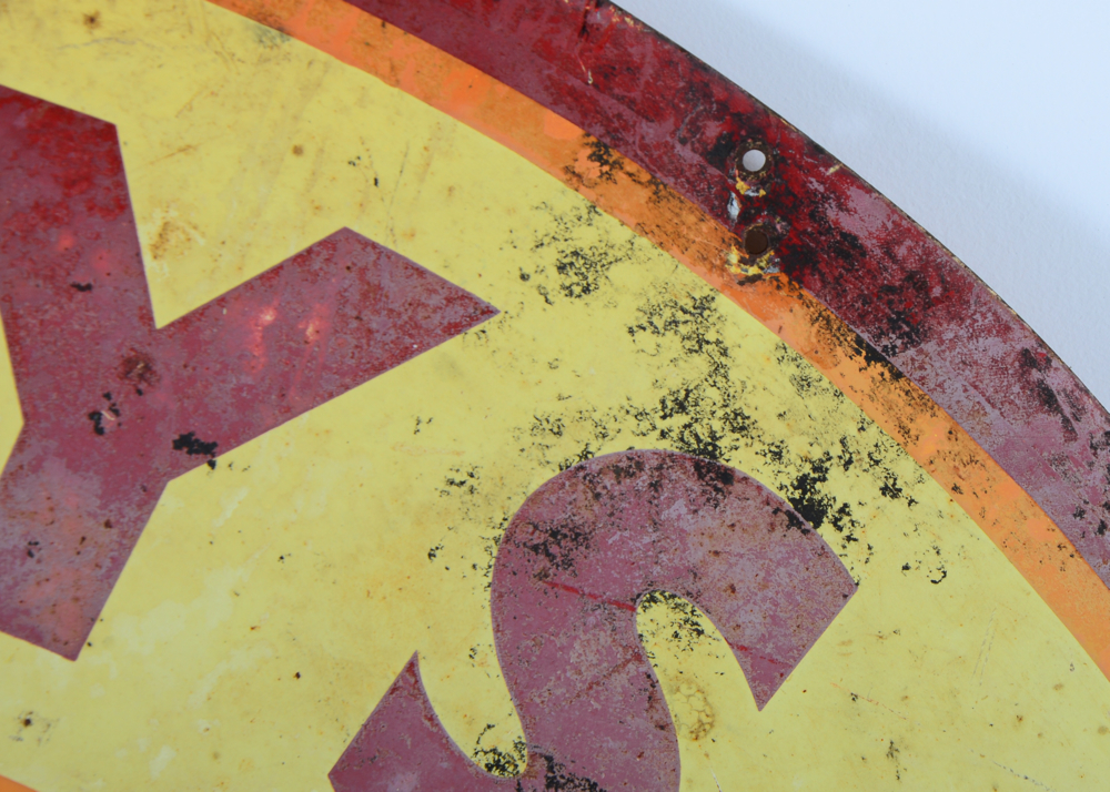 Vintage Willys Sales and Service Metal Sign