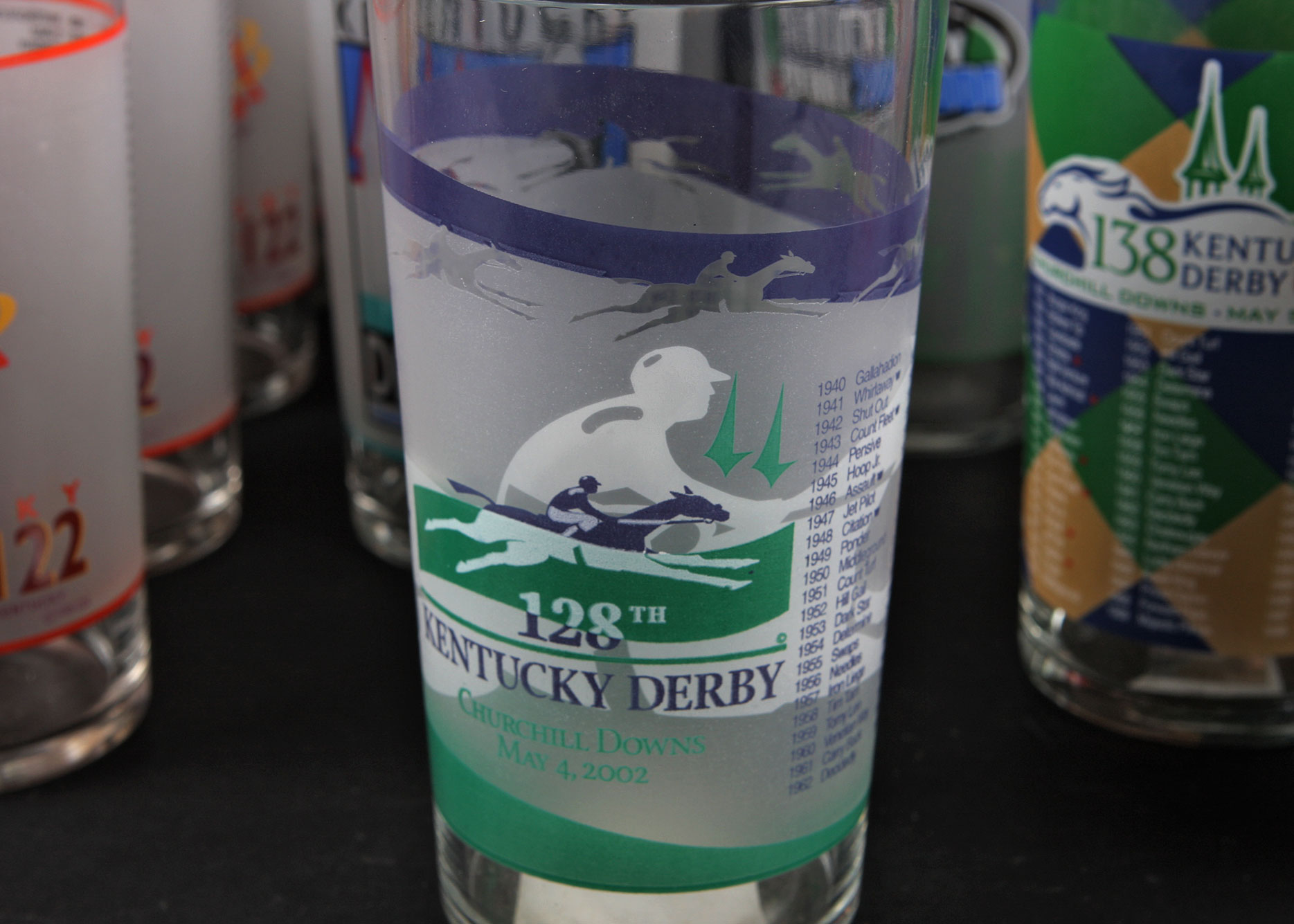 Kentucky Derby Glass Collection