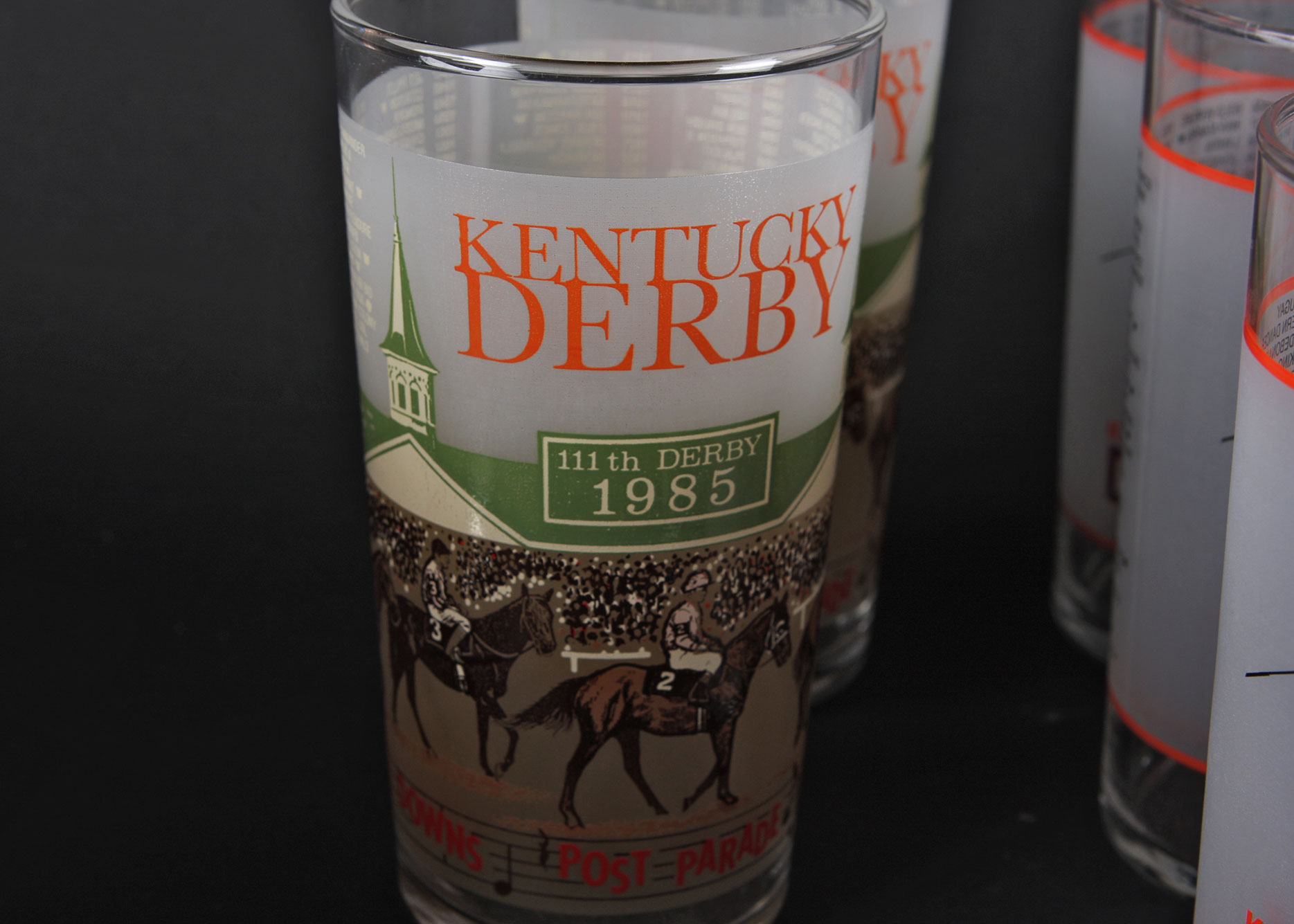 Kentucky Derby Glass Collection
