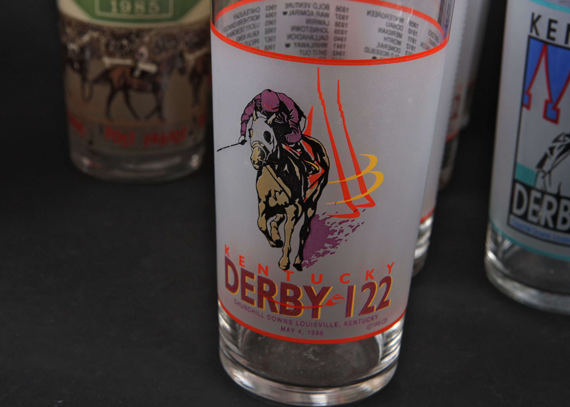 Kentucky Derby Glass Collection