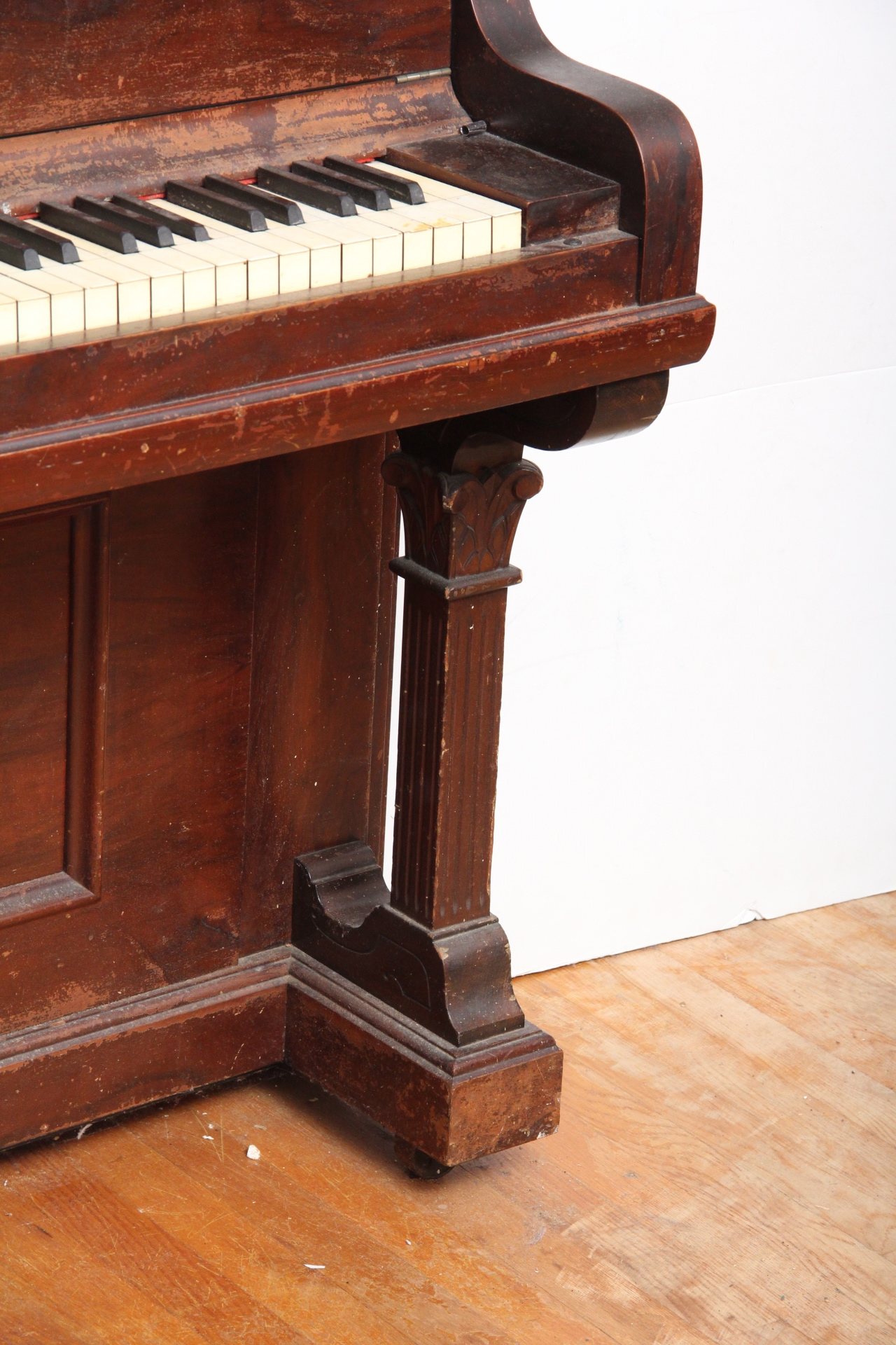 Stultz & Bauer 1895 Upright Grand Piano