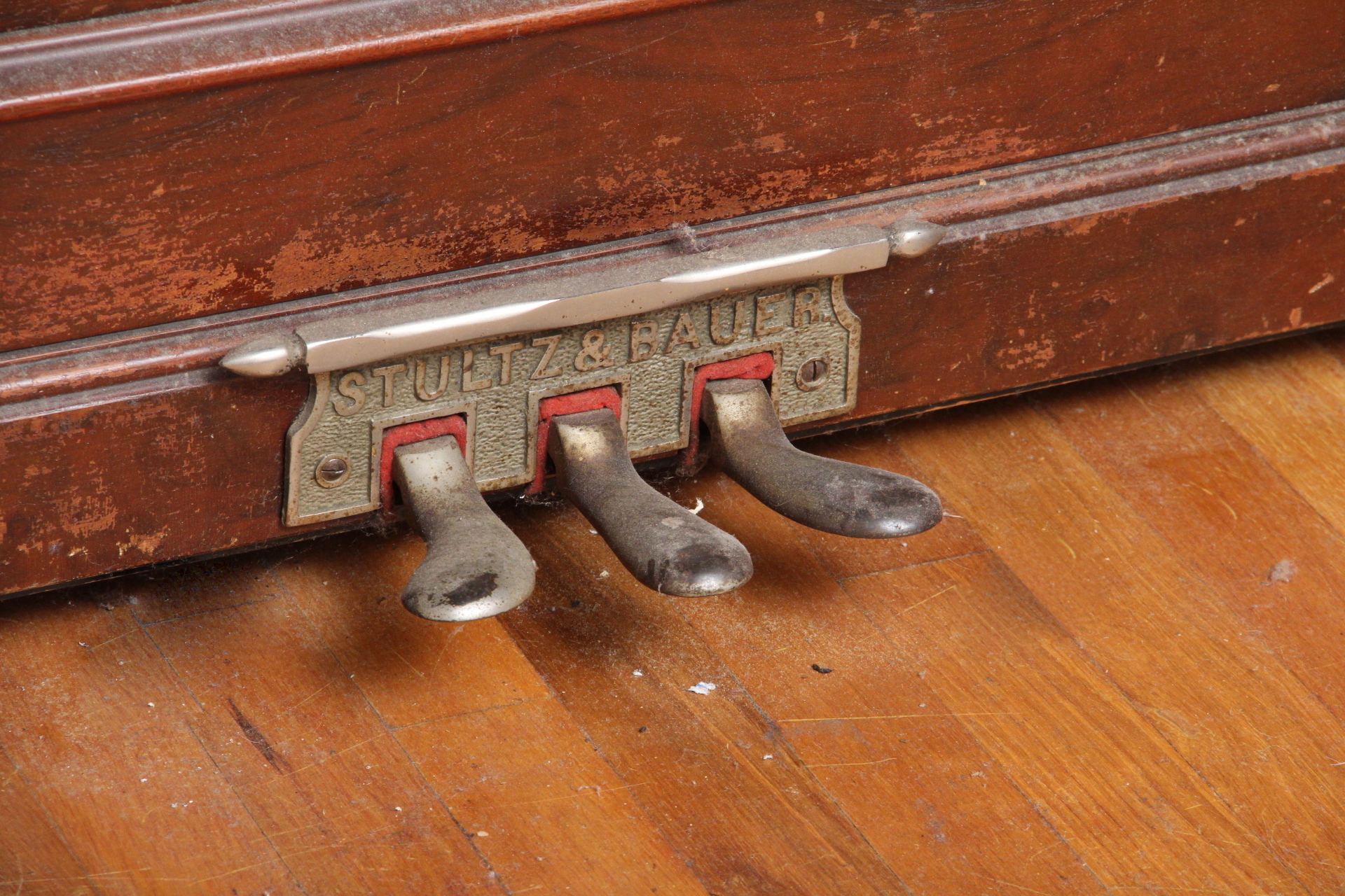 Stultz & Bauer 1895 Upright Grand Piano