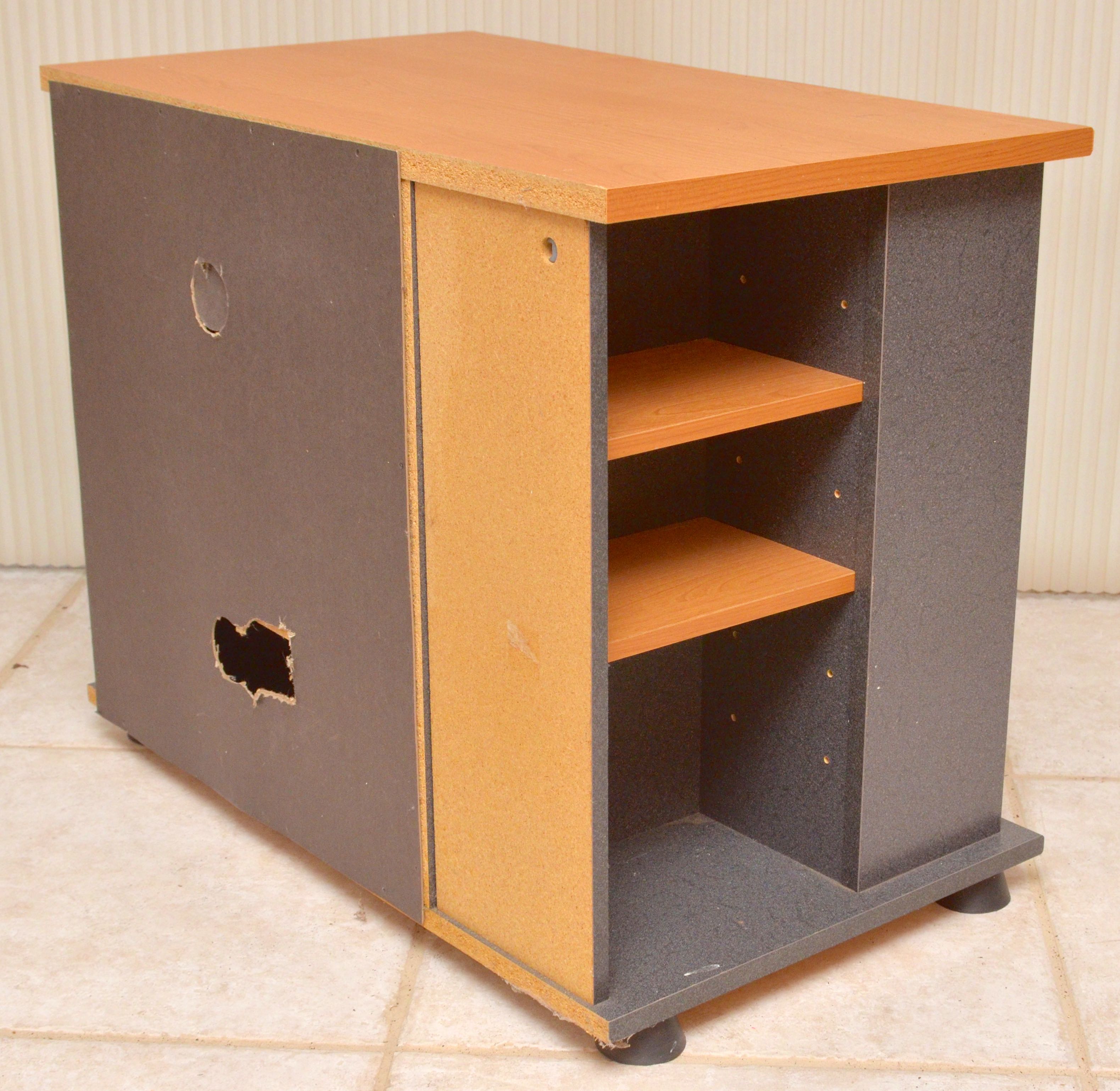 A Media Storage Cabinet