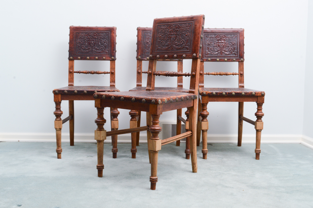 Set of 1920's Farthingale Chairs