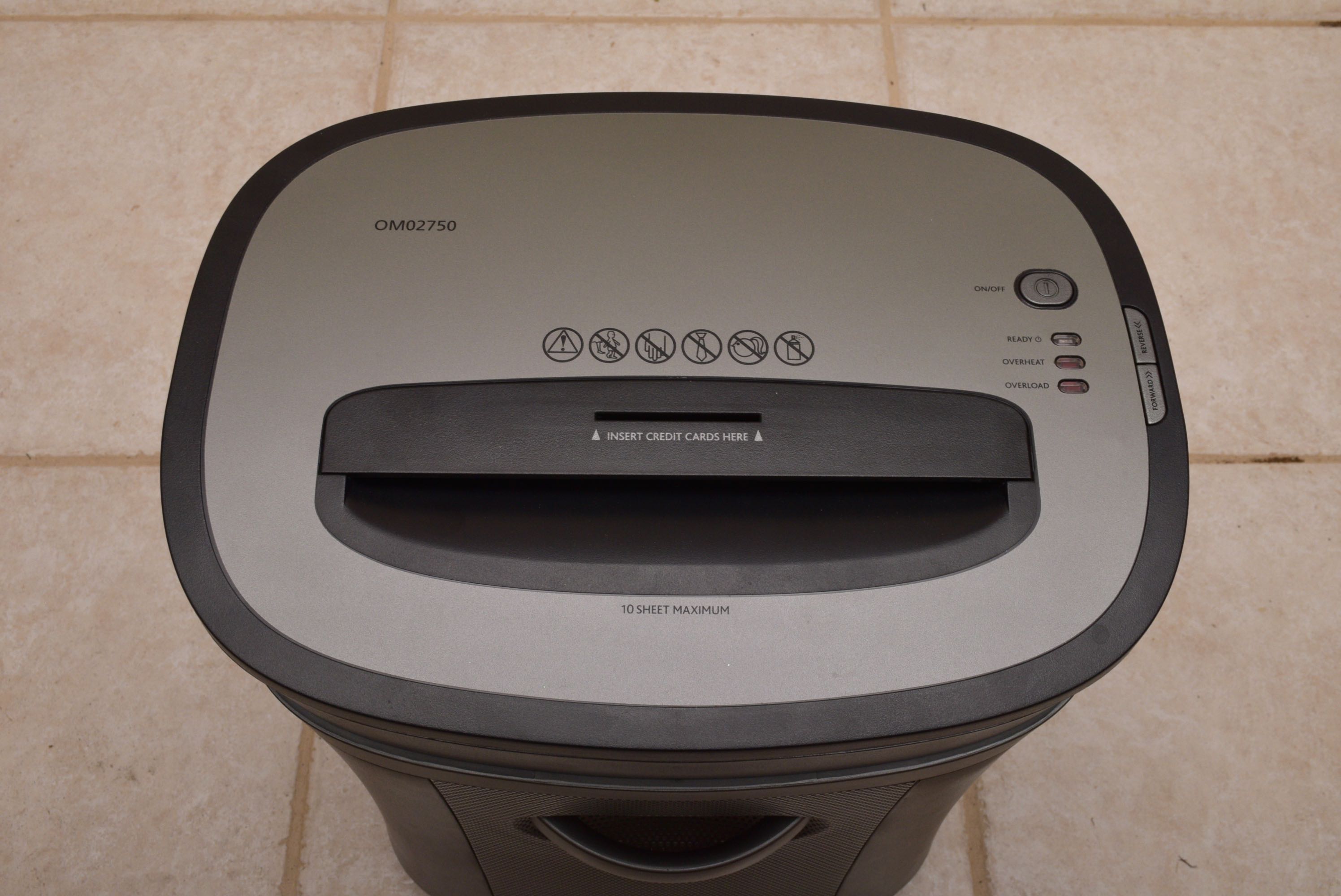 Office Max Microcut Paper Shredder