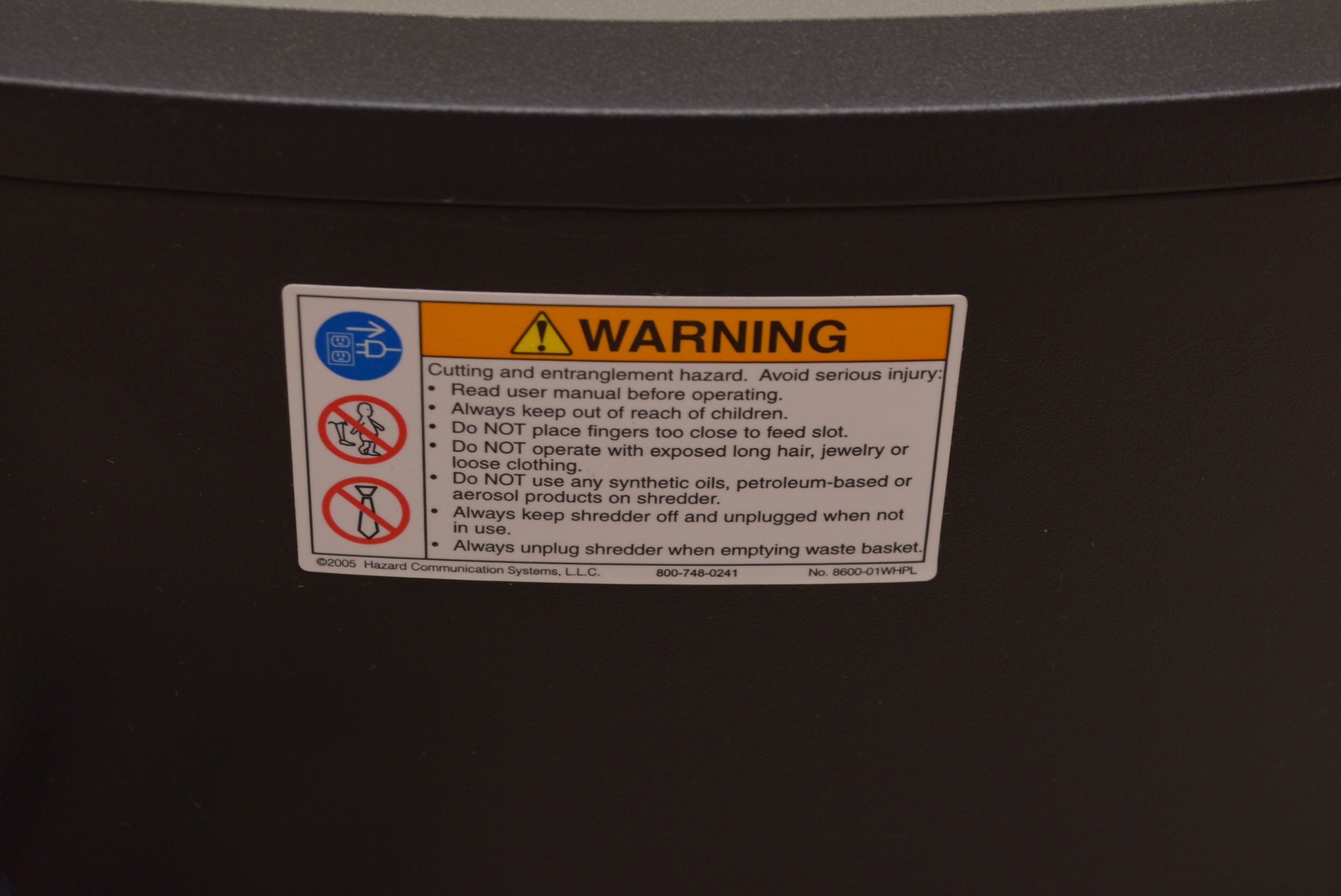 Office Max Microcut Paper Shredder