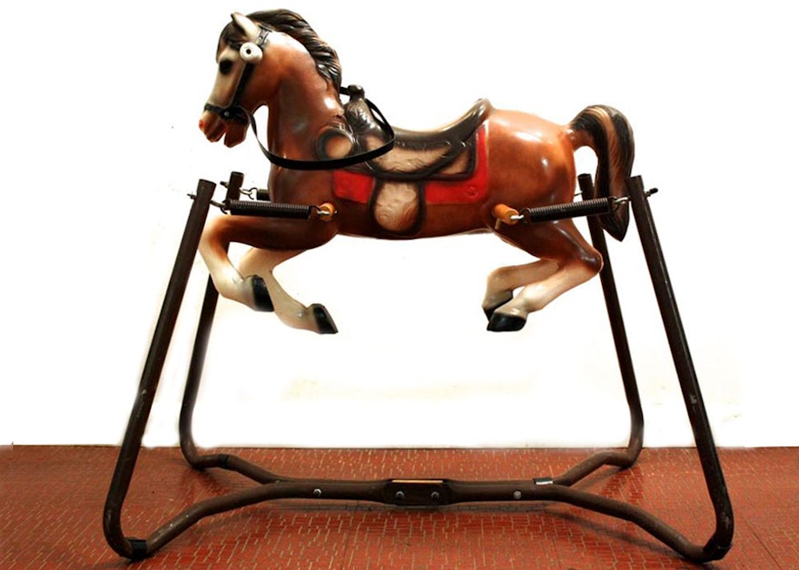 Vintage Spring Rocking Horse Toy