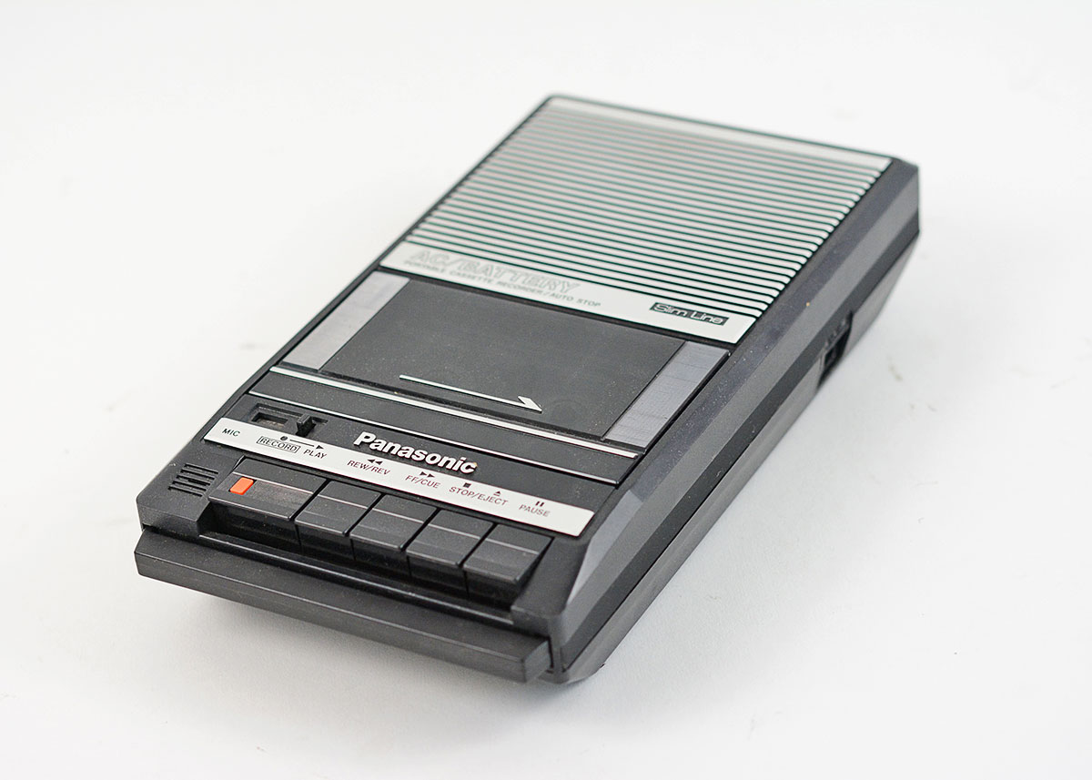 Panasonic Portable Cassette Recorder