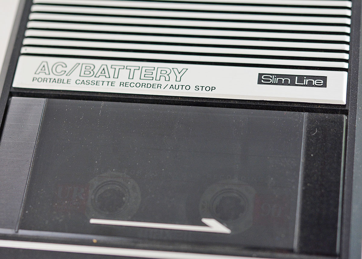 Panasonic Portable Cassette Recorder