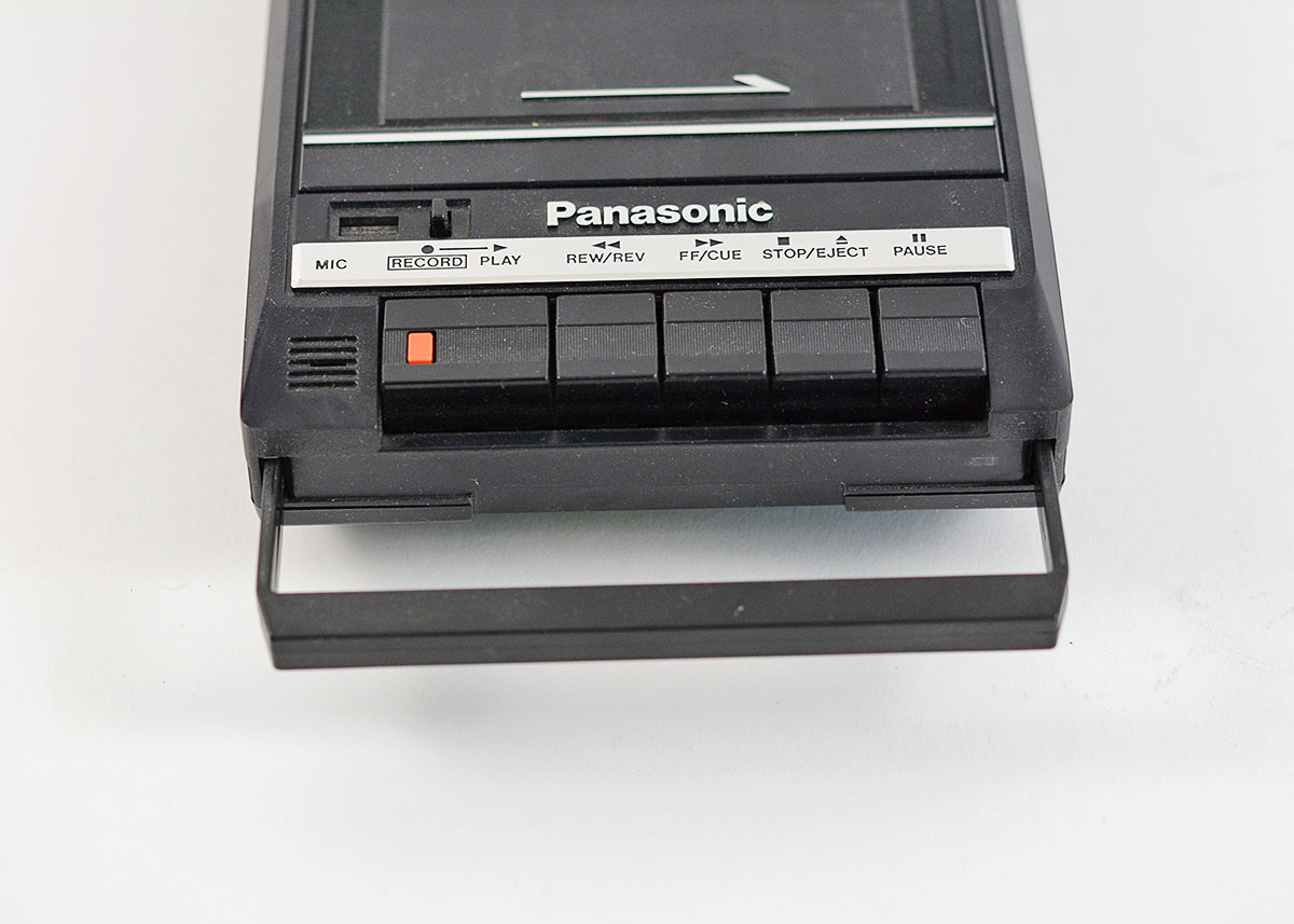 Panasonic Portable Cassette Recorder