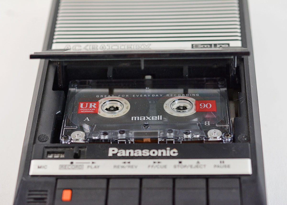 Panasonic Portable Cassette Recorder