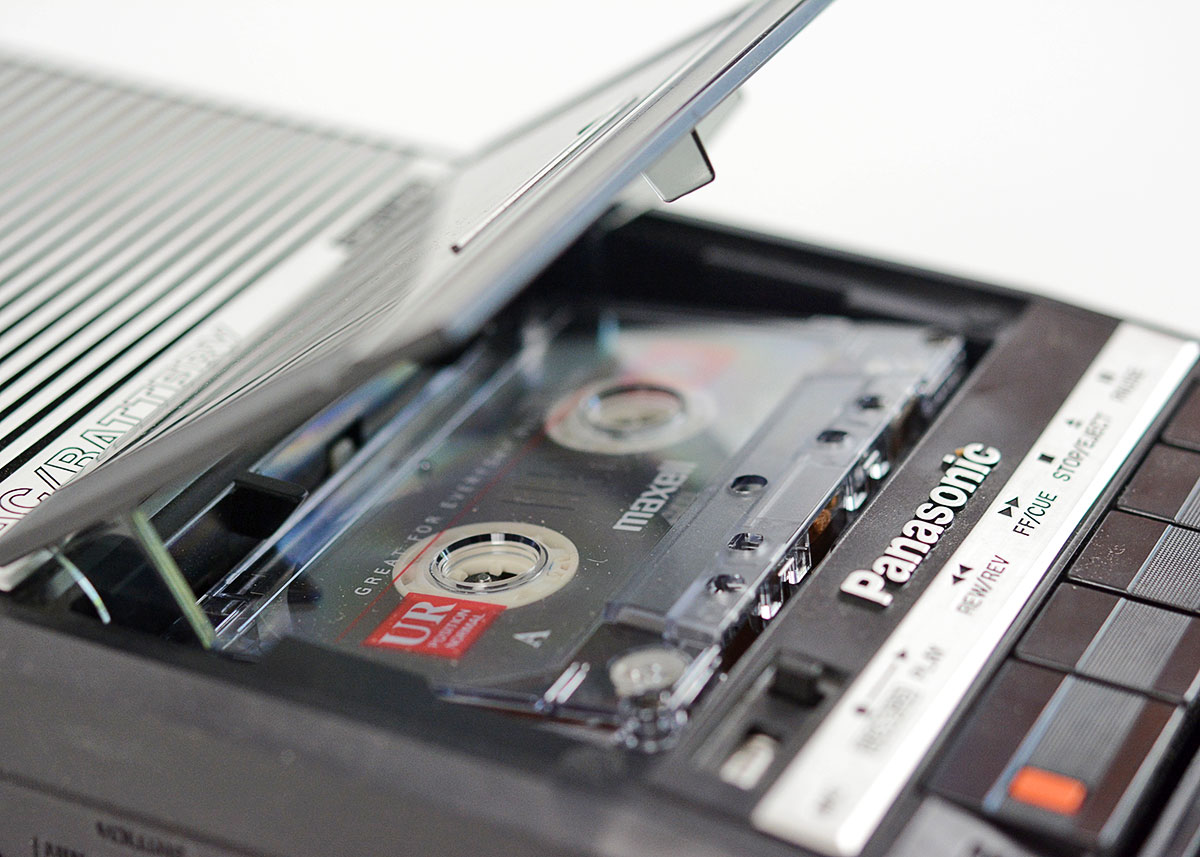 Panasonic Portable Cassette Recorder