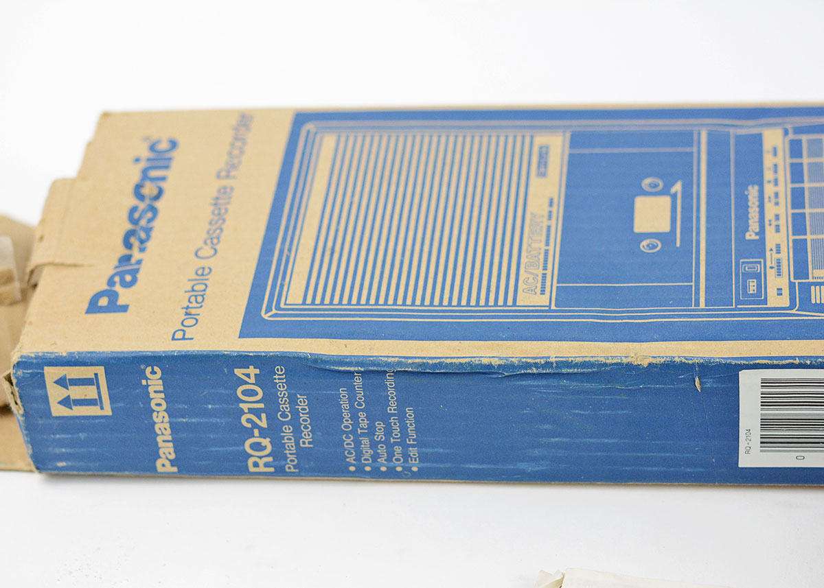 Panasonic Portable Cassette Recorder