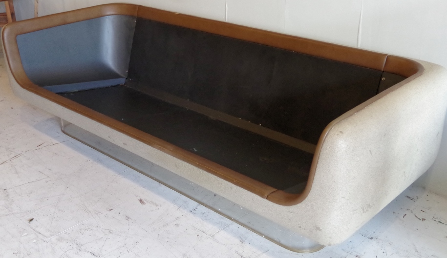 Steelcase 'Soft Seating' Vintage Floating Sofa Warren Platner