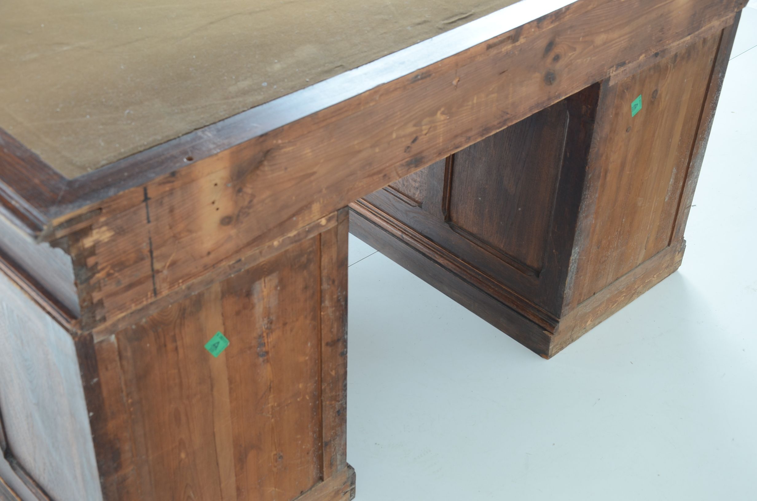 Renaissance Style Desk With Carved Dog Motif