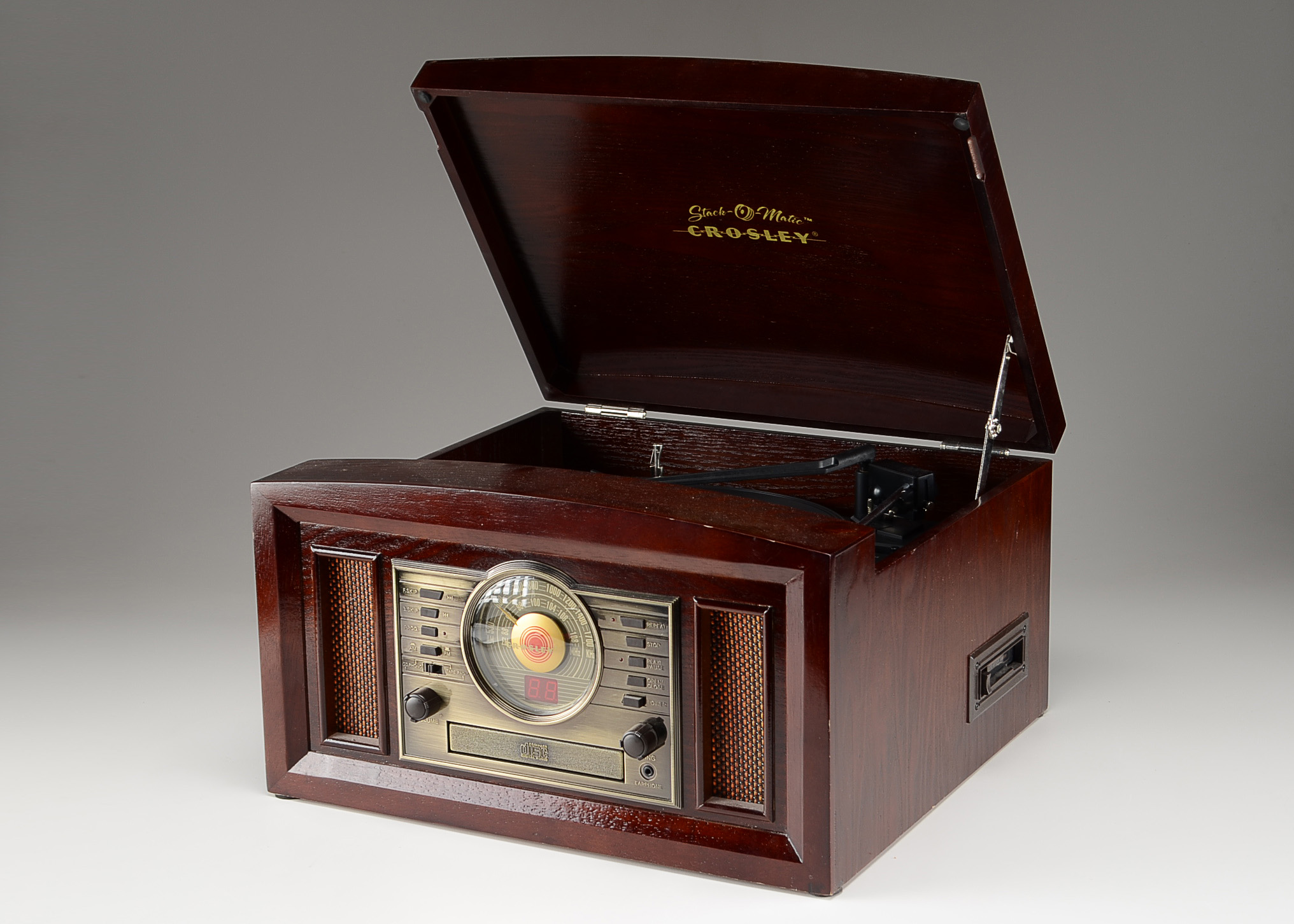 Crosley Radio, Record Player, and CD Player
