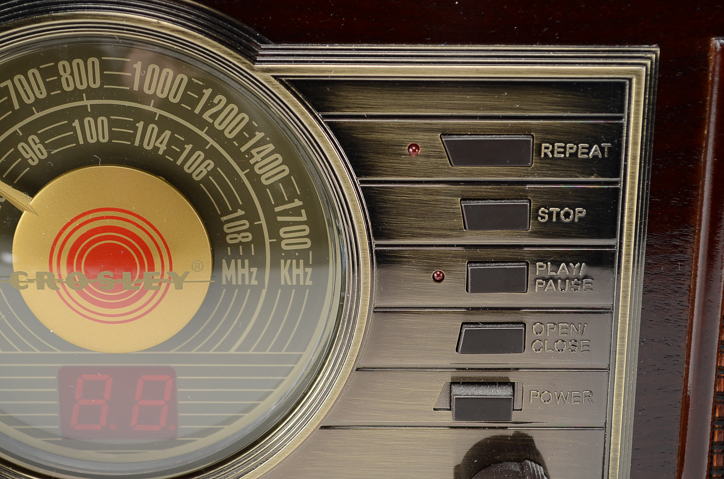 Crosley Radio, Record Player, and CD Player