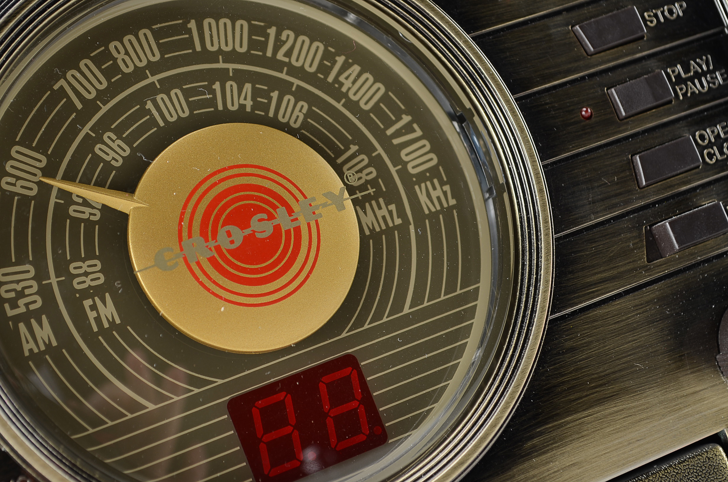 Crosley Radio, Record Player, and CD Player