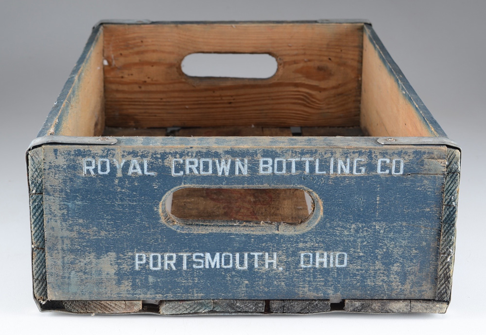 Barq's Root Beer Wooden Crate