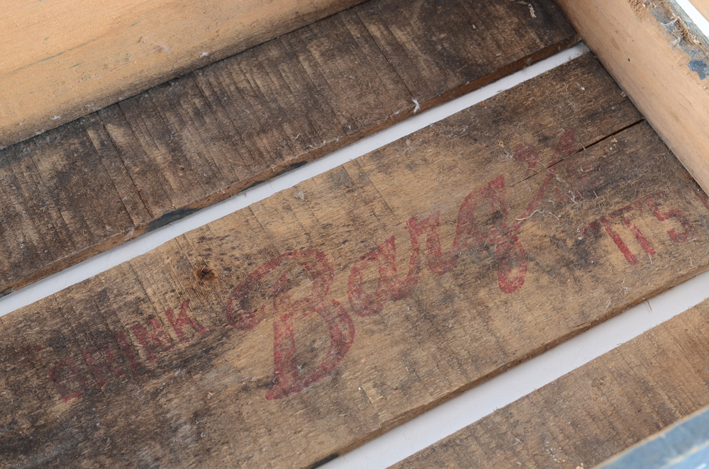 Barq's Root Beer Wooden Crate