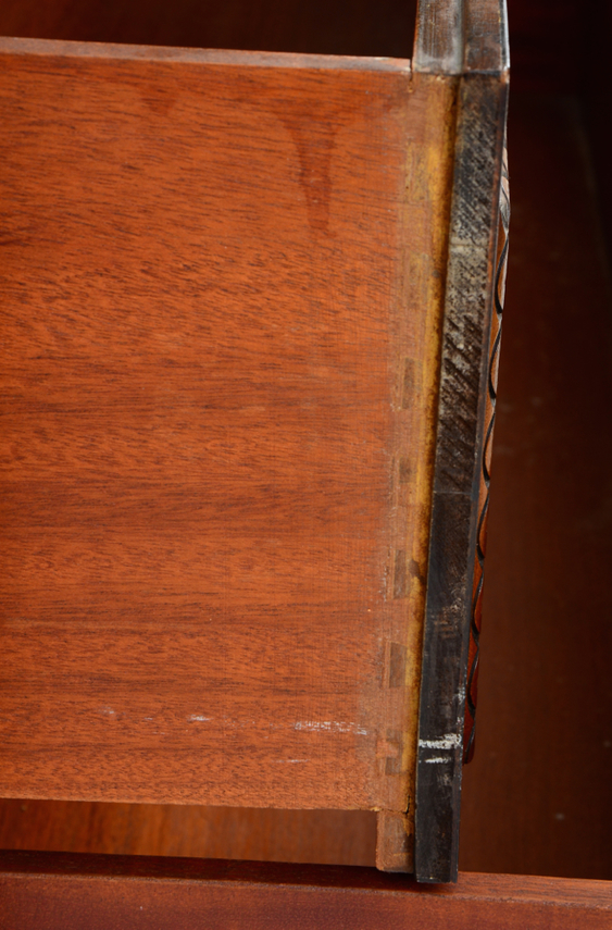 Walnut Carved Dresser by Blackhawk