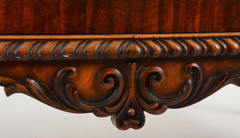 Walnut Carved Dresser by Blackhawk