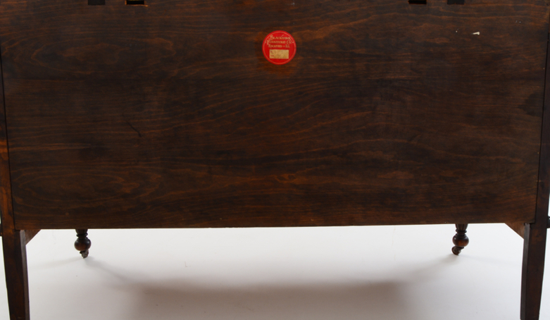 Walnut Carved Dresser by Blackhawk