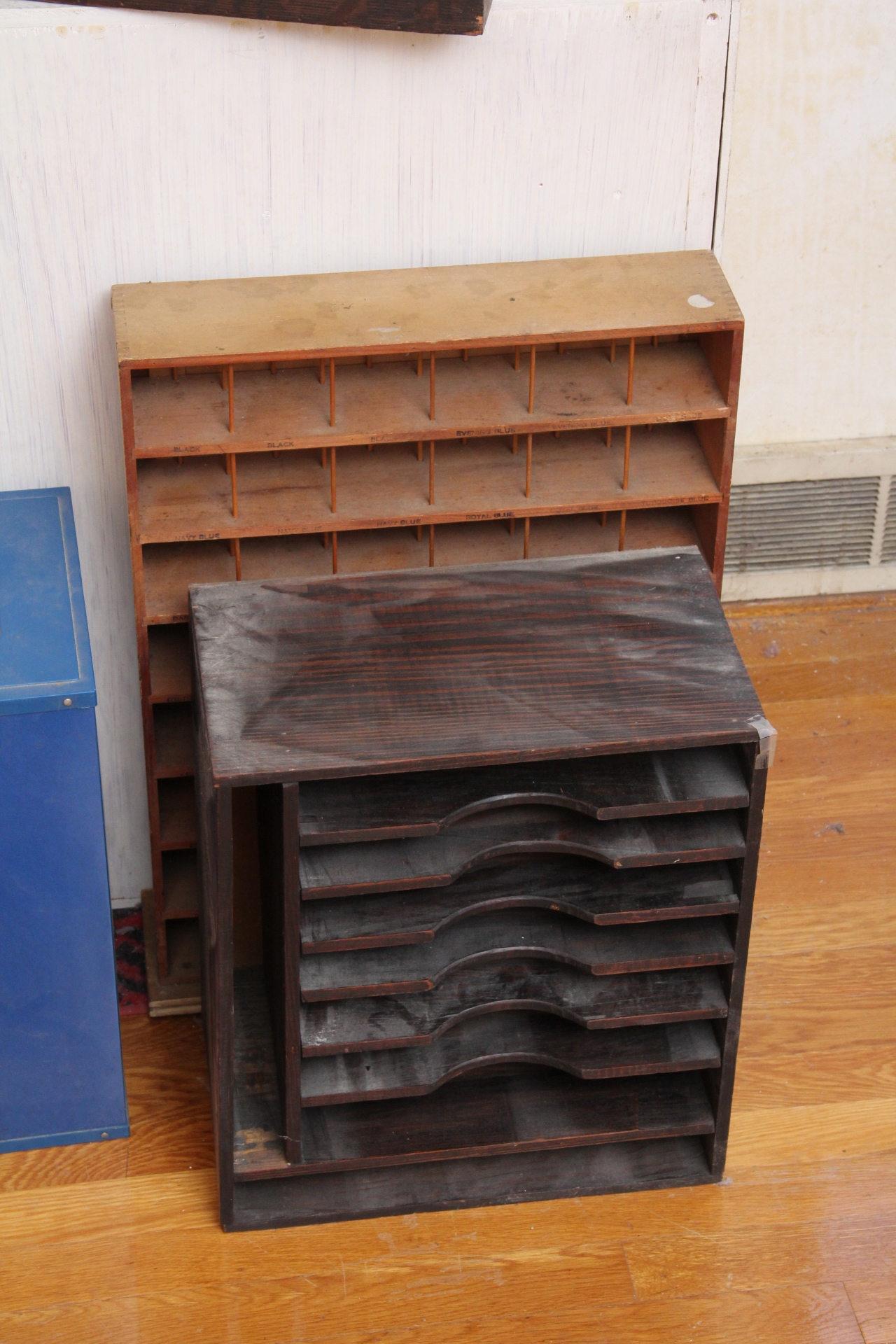 Four Organizational Shelves