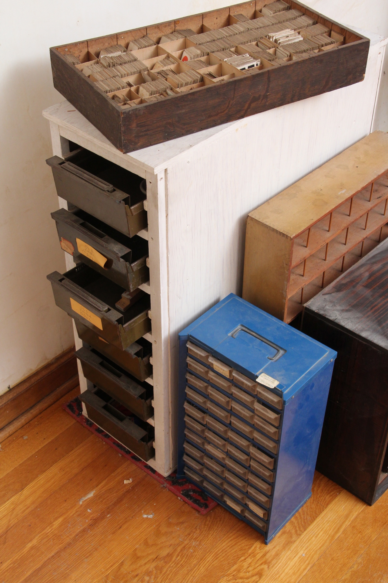 Four Organizational Shelves