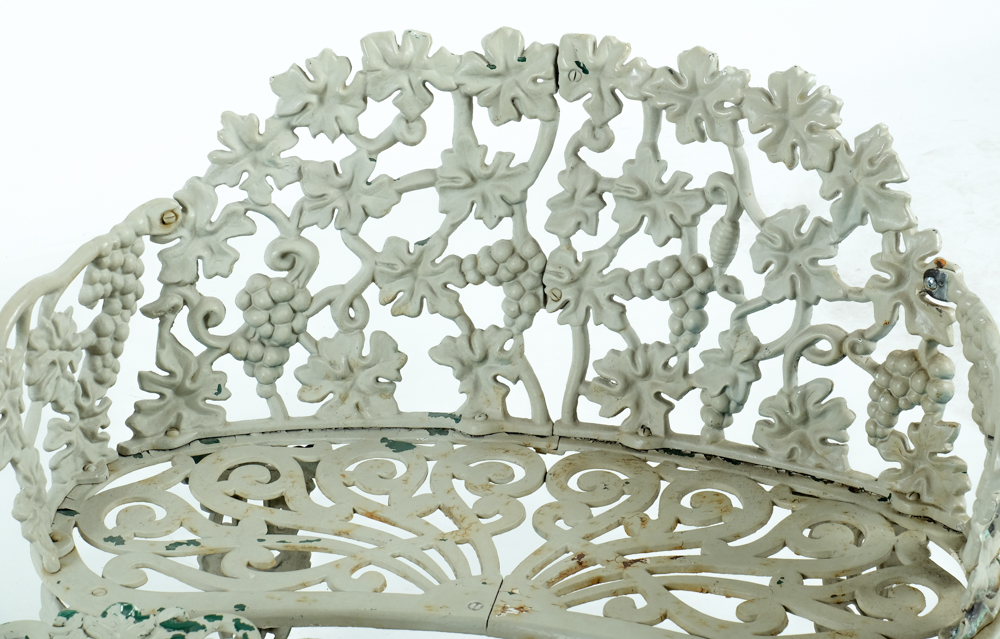 Vintage Cast Iron Patio Furniture Set